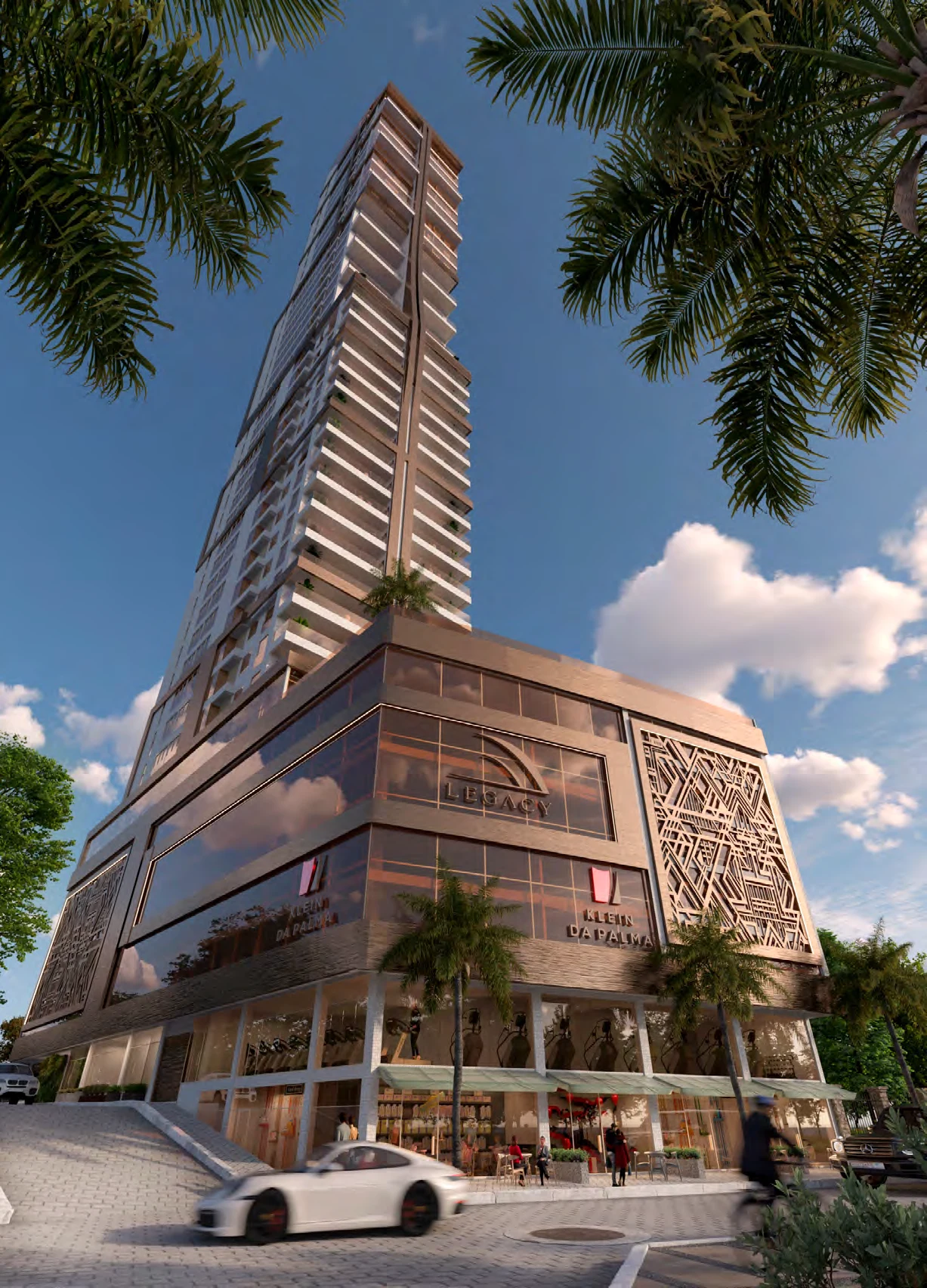 Fachada do Legacy — render oficial